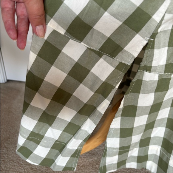 Sleeveless summer plaid dress - Picture 5 of 14